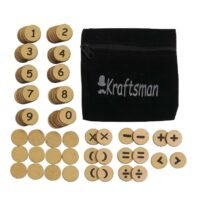 Kraftsman Kindergarten Educational, Growing and Knowing Game (Learning Maths and Memory Matching)