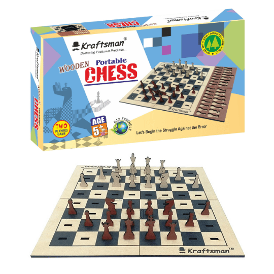 Wooden Chess Prtable