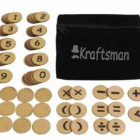 Kraftsman Kindergarten Educational, Growing and Knowing Game (Learning Maths and Small Letters Alphabets)