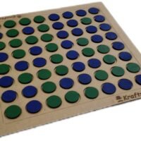 Kraftsman wooden Reversi board game for 2 players