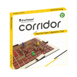 Wooden Corridor Board Game | 2-4 Players Board Game for All Age Groups