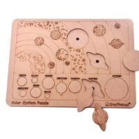 Kraftsman Solar System Learning Puzzle Board | Color kit included