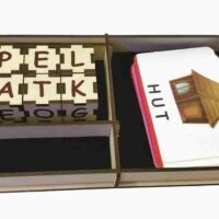 Kraftsman Wooden Spell Tutor Spelling Learning Game with Flash Cards | Educational Toys & Return Gift