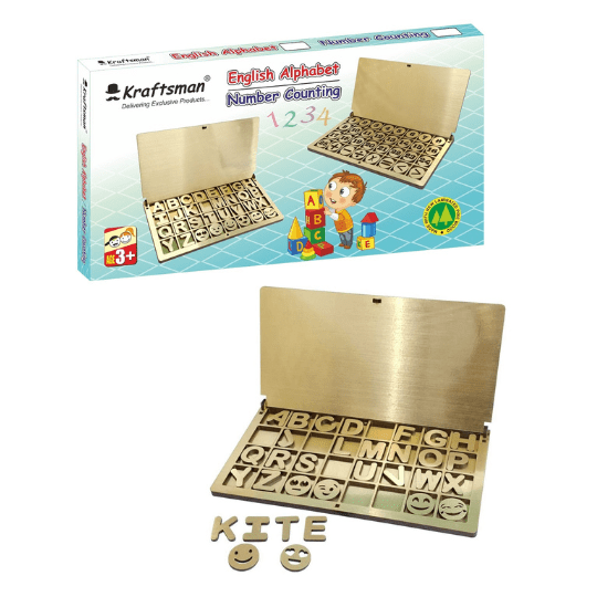 Wooden English Alphabets Learning Educational toys