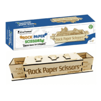 Kraftsman Wooden Rock Paper Scissors | Clash Royale Game Set