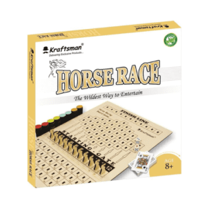 Wooden Horse Race Board Game | Run to Finish The Race | Strategy & War Game