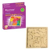 Kraftsman Animal Puzzle 12 Pieces | Color Your Own Puzzle Adventure
