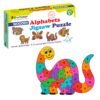 Kraftsman Wooden Dinosaur Alphabet Jigsaw Puzzle for Kids